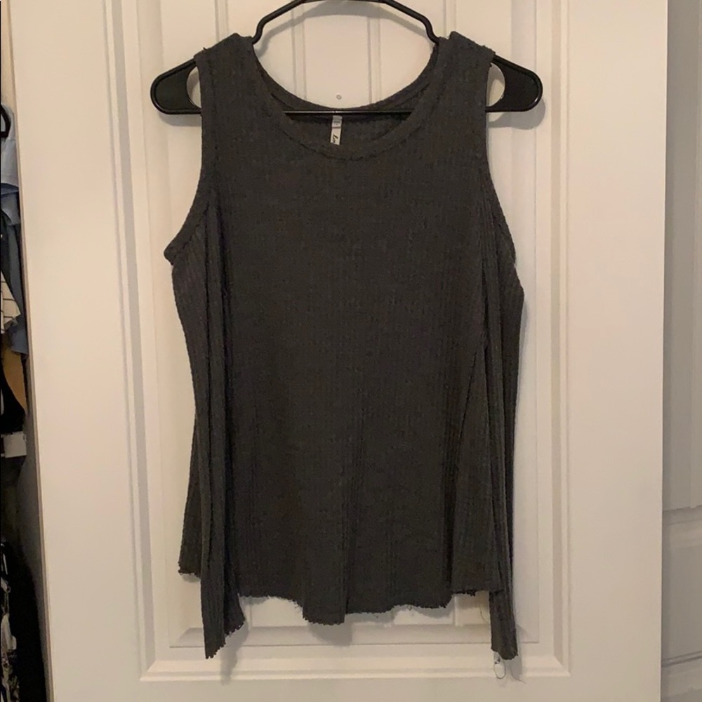 grey light weight sweater